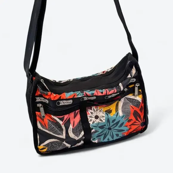 LeSportsac Black Multi-Color Women\'s Bag LeSportsac Shoulder Bag Crossbody Women main image 4